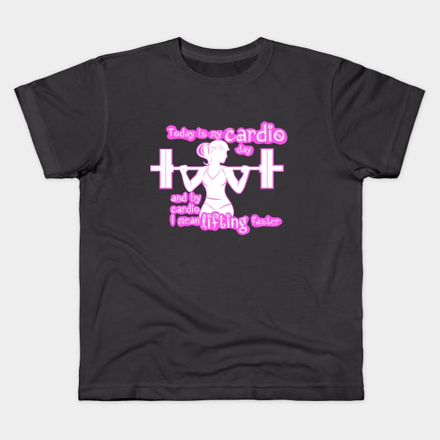 Lift not run Kids T-Shirt by TimAddisonArt